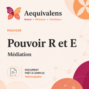 pouvoir de représentation et d’engagement au sein de la médiation